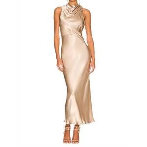 Shona Joy Gold Midi Dress